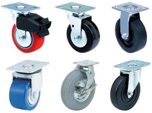 Swivel with Pinch Brake 7-1/2 Mount Height Roller Bearing 6 Wheel Dia Wagner Plate Caster Polyurethane on Aluminum Wheel 5-1/2 Plate Length 5 Plate Width 6 Wheel Dia 2 Wheel Width 7-1/2 Mount Height E.R 2 Wheel Width 1200 lbs Capacity 
